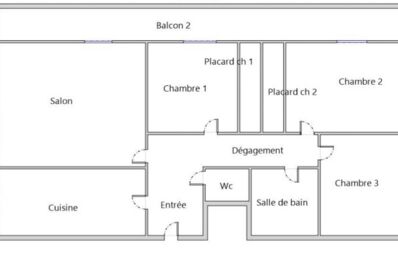 appartement 4 pièces 74 m2 à vendre à Le Port-Marly (78560)