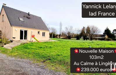 maison 6 pièces 103 m2 à vendre à Lingèvres (14250)