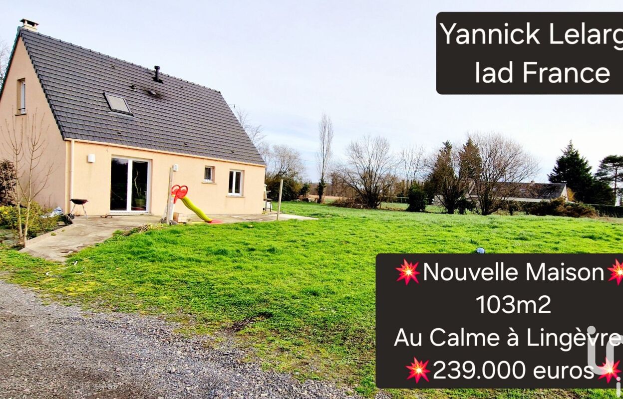 maison 6 pièces 103 m2 à vendre à Lingèvres (14250)
