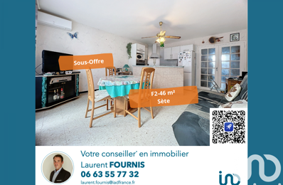 vente appartement 132 000 € à proximité de Frontignan (34110)