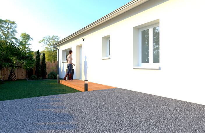 Maison neuve avec 3 chambres de plain-pied sur un terrain plat proche de Saint-Etienne. — photo 5