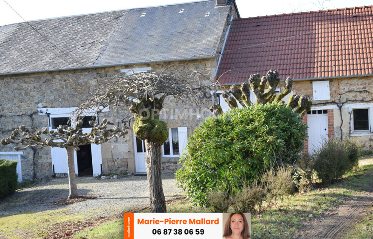 maison 3 pièces 61 m2 à vendre à Saint-Dizier-Masbaraud (23400)