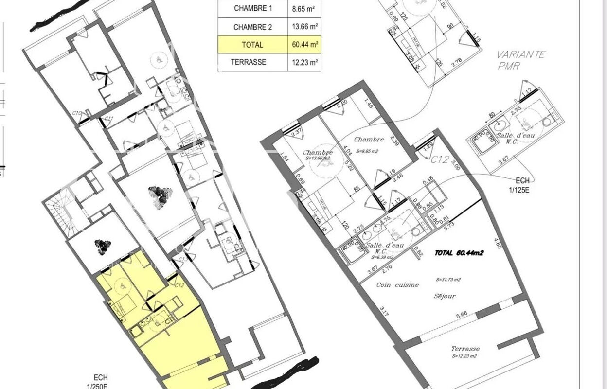 appartement 3 pièces 60 m2 à vendre à La Londe-les-Maures (83250)