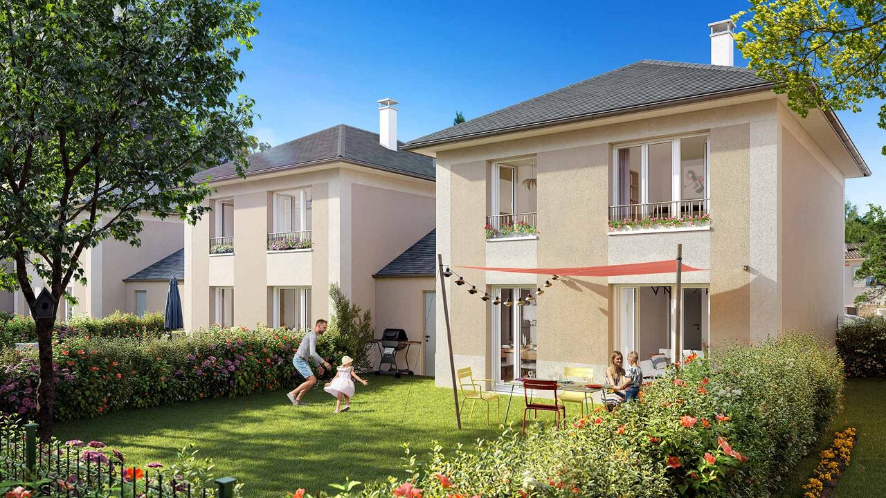 appartement neuf T2, T3, T4 pièces 40 à 90 m2 à vendre à Saint-Fargeau-Ponthierry (77310)