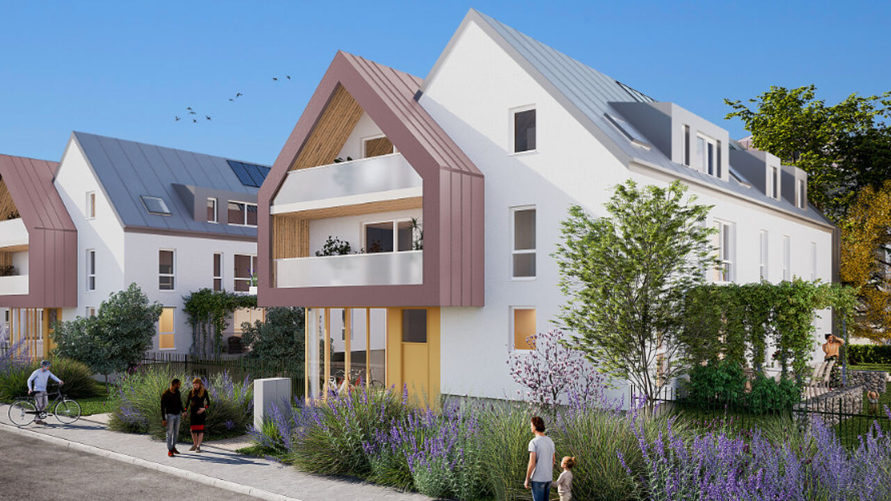 appartement neuf T2, T3, T4 pièces 45 à 88 m2 à vendre à Strasbourg (67000)