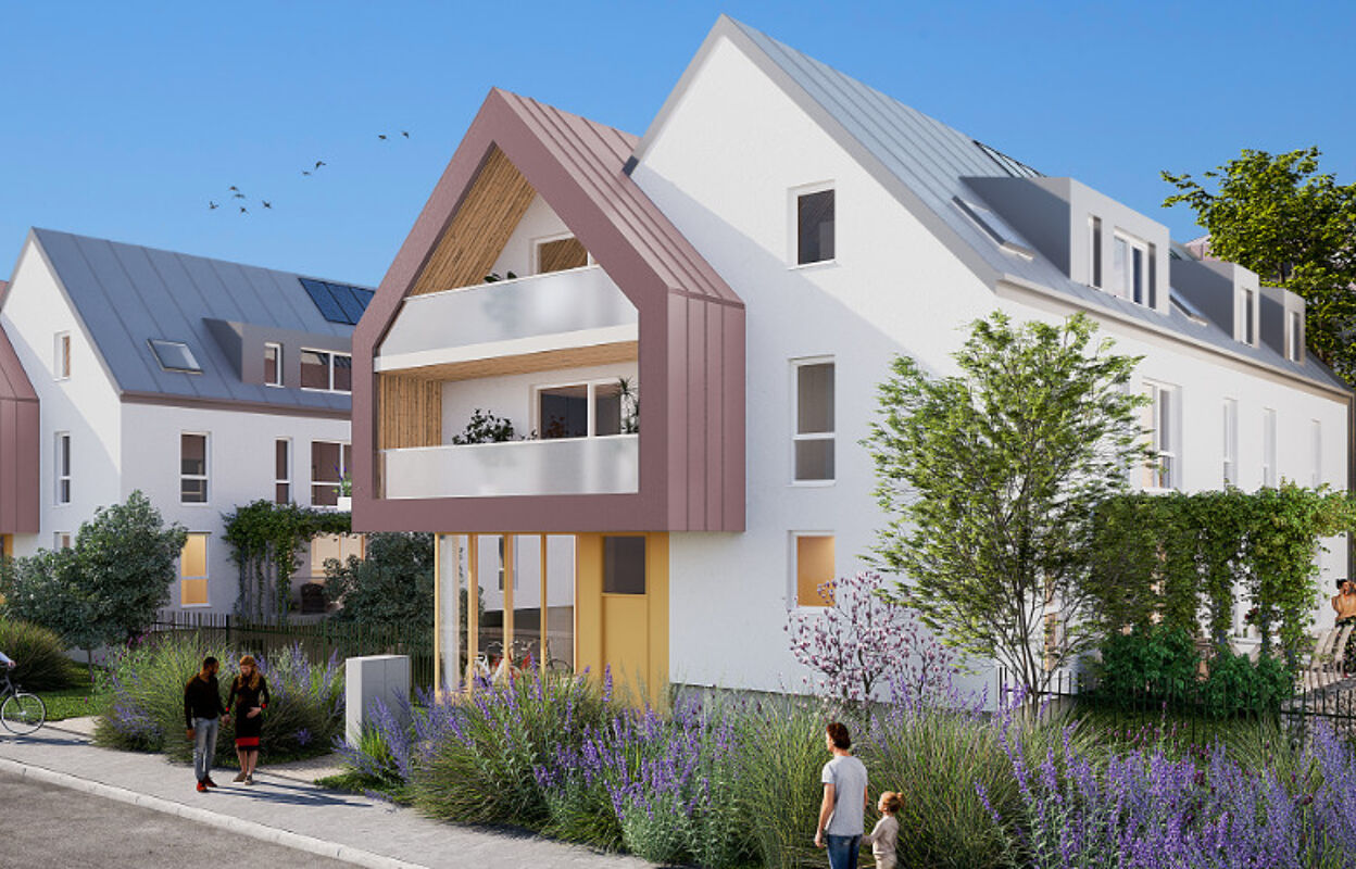 appartement neuf T2, T3, T4 pièces 45 à 88 m2 à vendre à Strasbourg (67000)