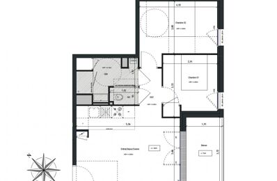 appartement 3 pièces 54 m2 à vendre à Vannes (56000)