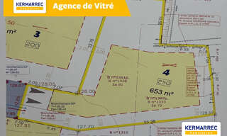 Terrain  653 m² à vendre à Mondevert (35370)