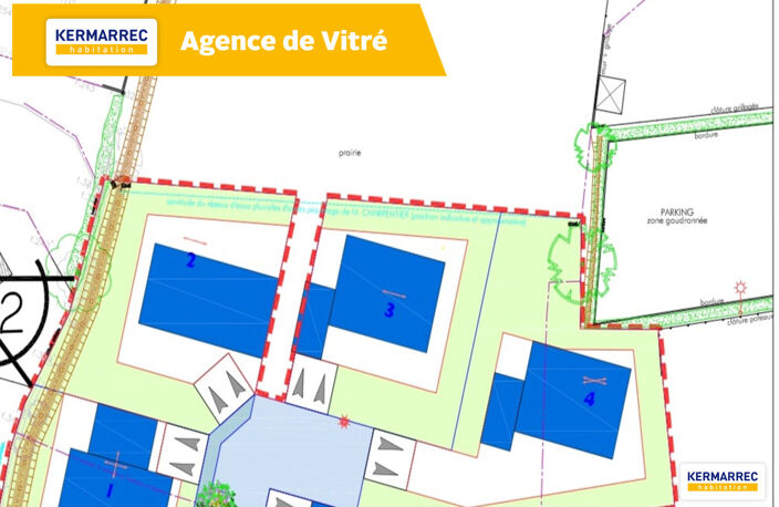 A VENDRE Terrain Constructible Viabilisé de 653 m² à Mondevert - 66 076  HAI — photo 2