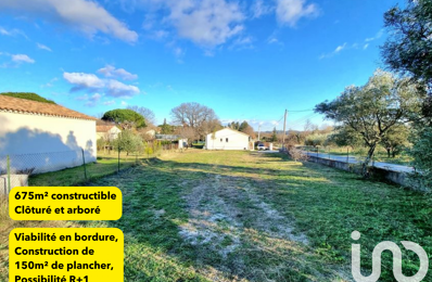 vente terrain 97 000 € à proximité de Pougnadoresse (30330)