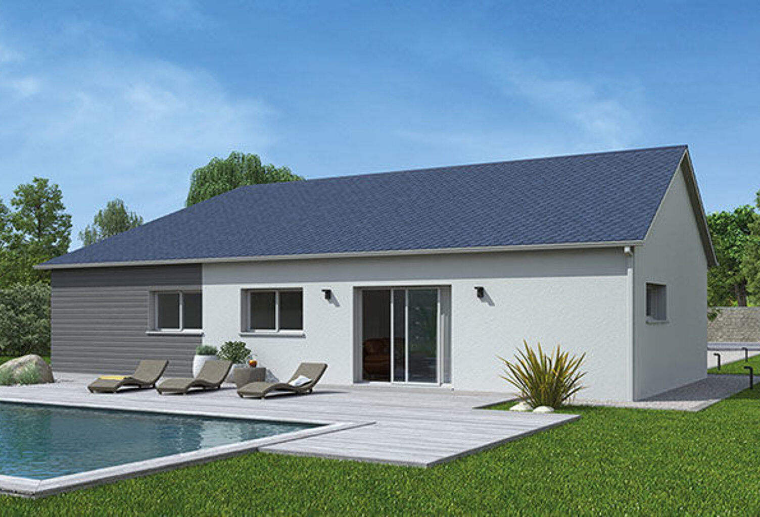 Vente maison à construire  Le Lion-d'Angers (49220) — photo 1