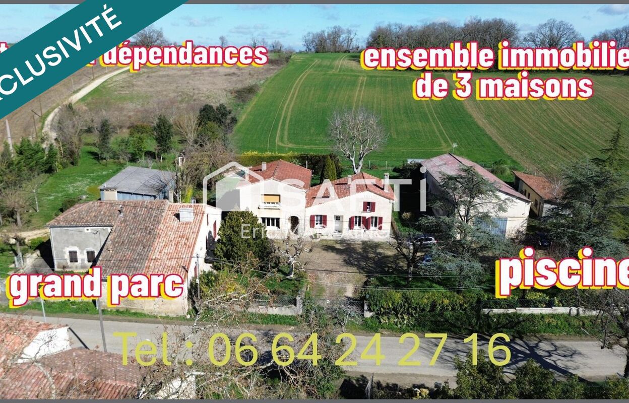 maison 12 pièces 277 m2 à vendre à Castelnau-sur-l'Auvignon (32100)