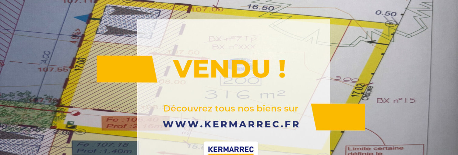 Terrain  316 m² à vendre à Vitré (35500)