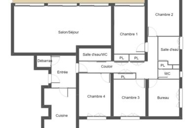 vente appartement 330 000 € à proximité de Angers (49100)