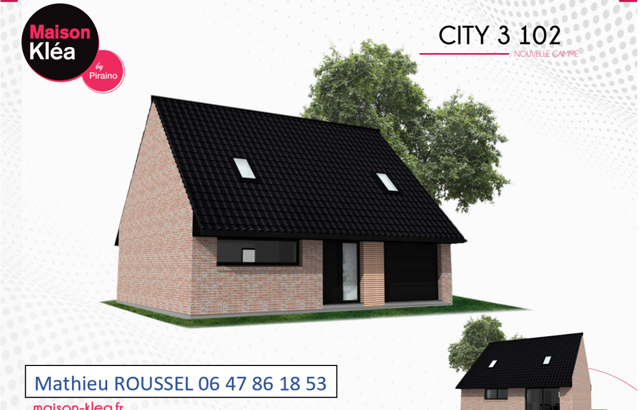 maison 6 pièces 102 m2 à vendre à Blaringhem (59173)