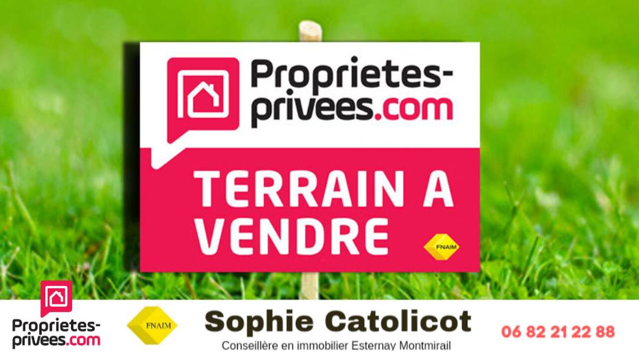 terrain  pièces 2206 m2 à vendre à Esternay (51310)