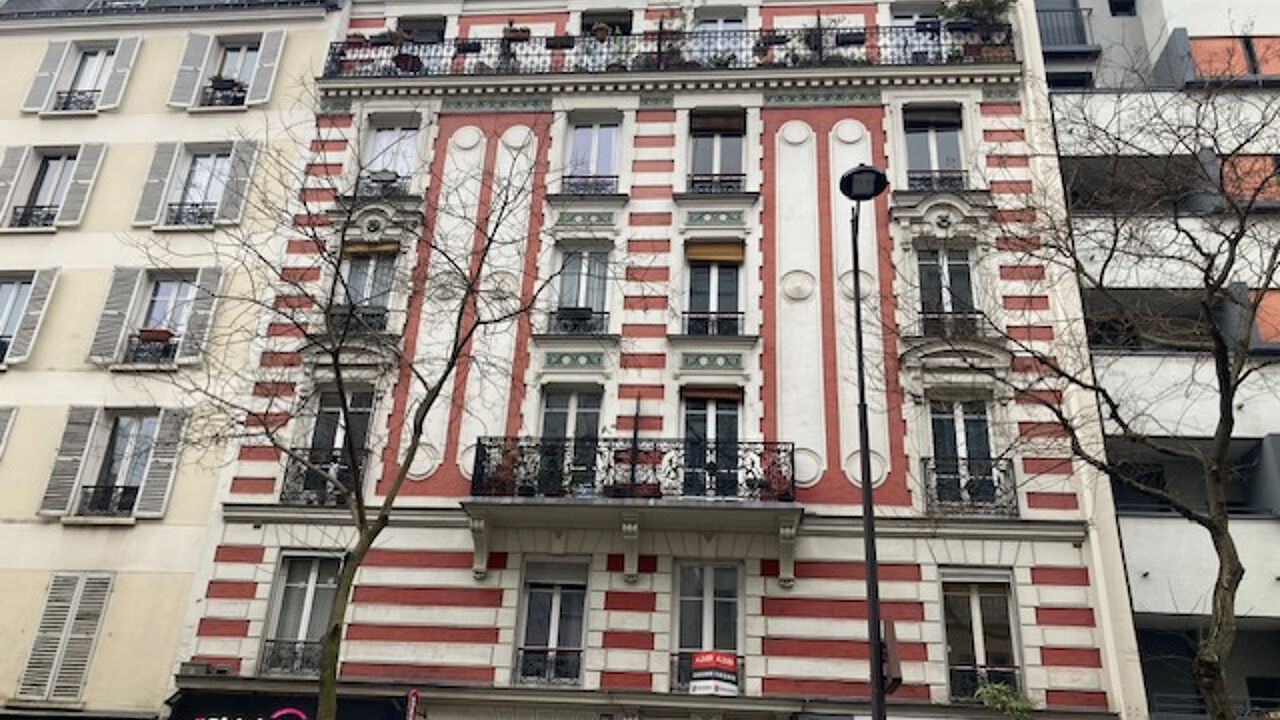 appartement 1 pièces 14 m2 à vendre à Paris 20 (75020)
