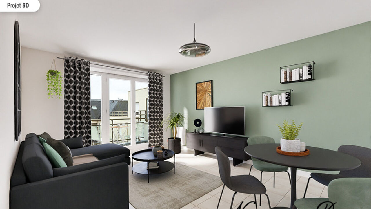 appartement 4 pièces 84 m2 à vendre à Rouen (76000)