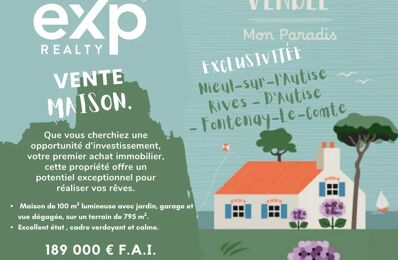 vente maison 189 000 € à proximité de Vix (85770)