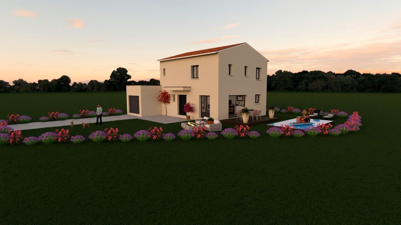 maison 100 m2 à construire à Saussines (34160)