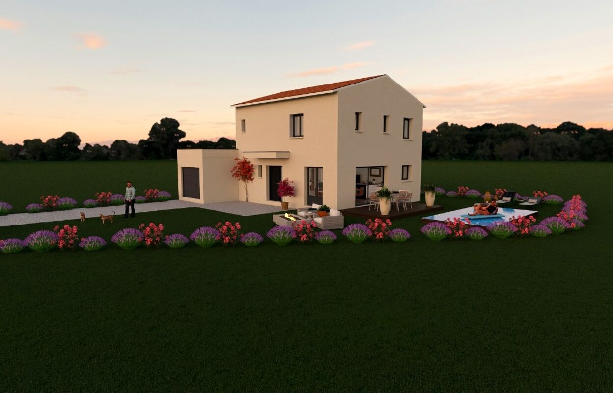 maison 100 m2 à construire à Saussines (34160)