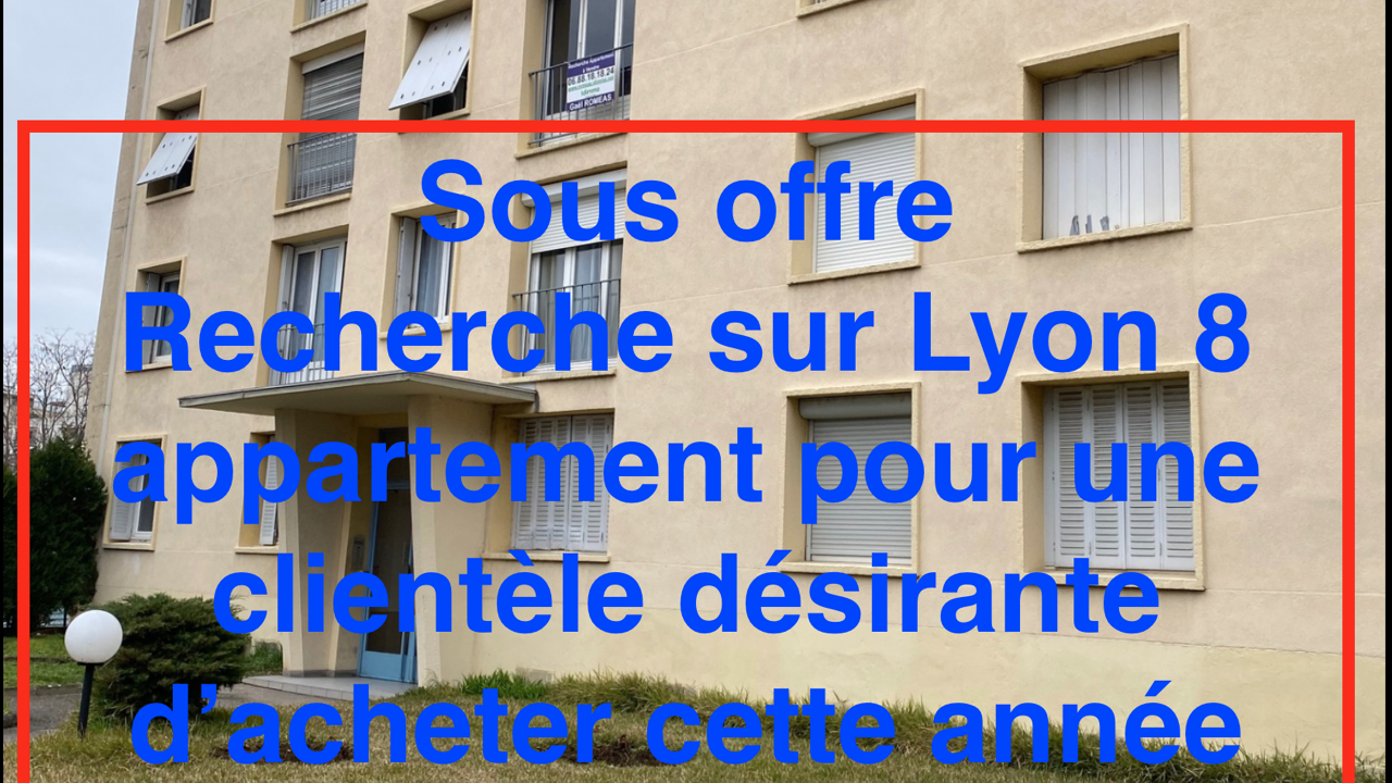 appartement 3 pièces 56 m2 à vendre à Lyon 8 (69008)