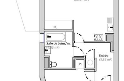 appartement 2 pièces 42 m2 à vendre à Vallauris (06220)