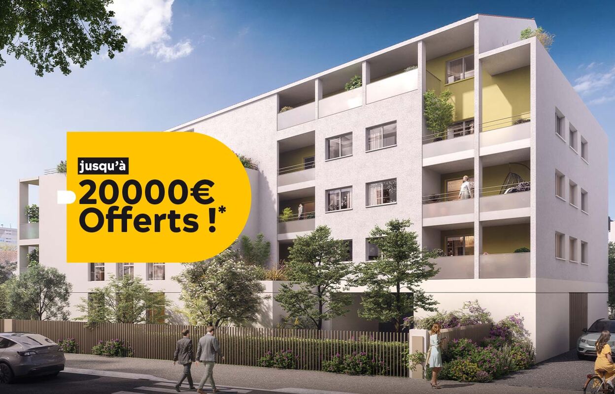 appartement neuf T2, T3, T4 pièces 36 à 90 m2 à vendre à Bourg-en-Bresse (01000)