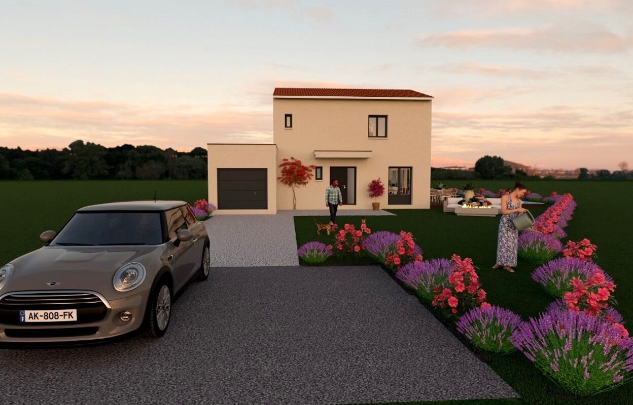 maison 90 m2 à construire à Pouzolles (34480)