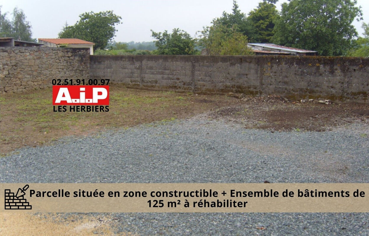 maison 3 pièces 125 m2 à vendre à Bazoges-en-Paillers (85130)