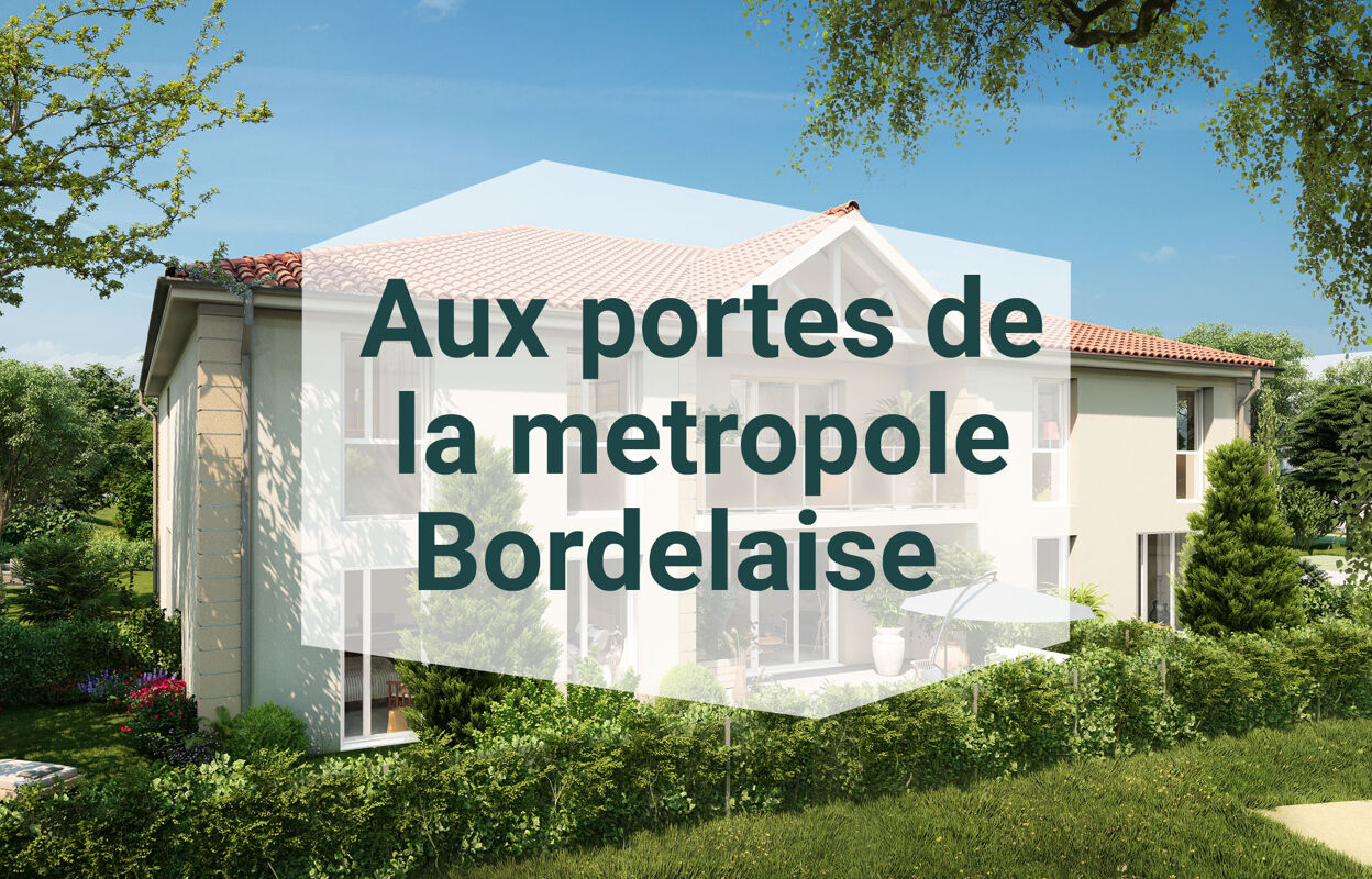appartement neuf T3 pièces 65 m2 à vendre à Saint-Loubès (33450)