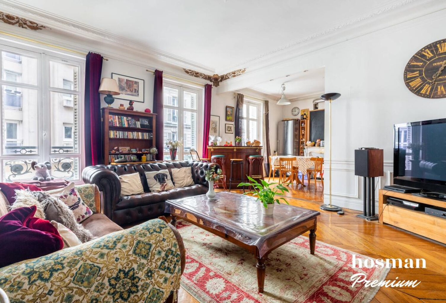 Bel appartement coup de cœur - 122 m² - Charme de l'ancien, très belle copropriété, 4 chambres - 75010 Paris — photo 1