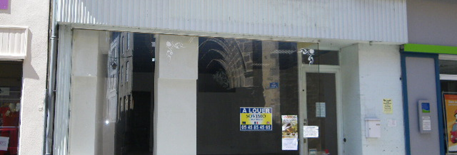 Commerce 1 Pièce 40 m² à louer à Confolens (16500)