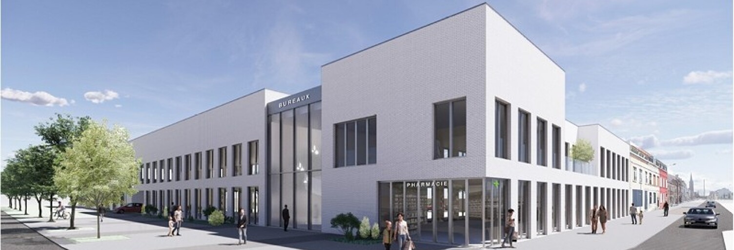 Bureau  400 m² à louer à Anzin (59410)