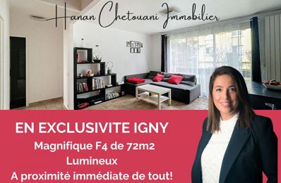 appartement 4 pièces 72 m2 à vendre à Igny (91430)