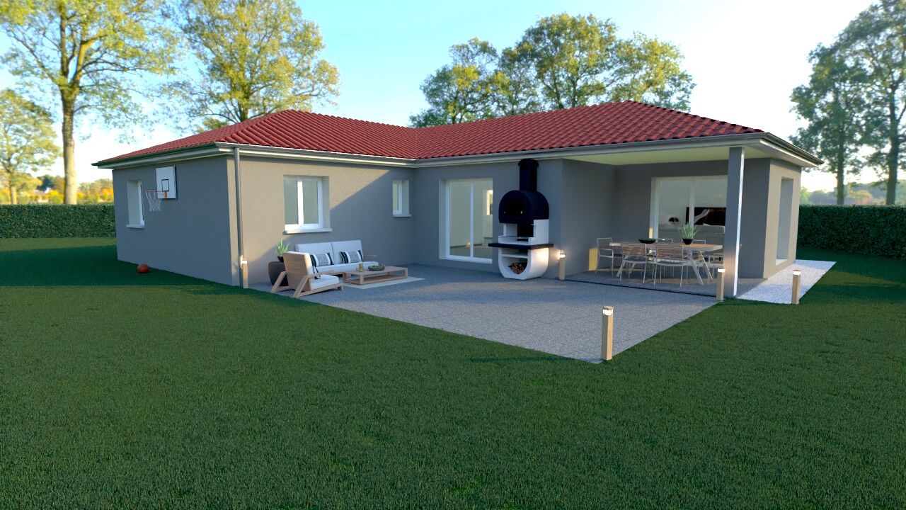 maison 105 m2 à construire à Commelle-Vernay (42120)