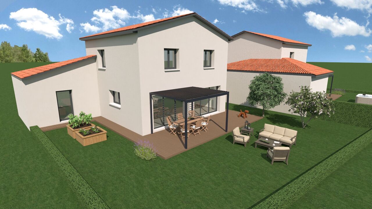 maison 90 m2 à construire à Brindas (69126)