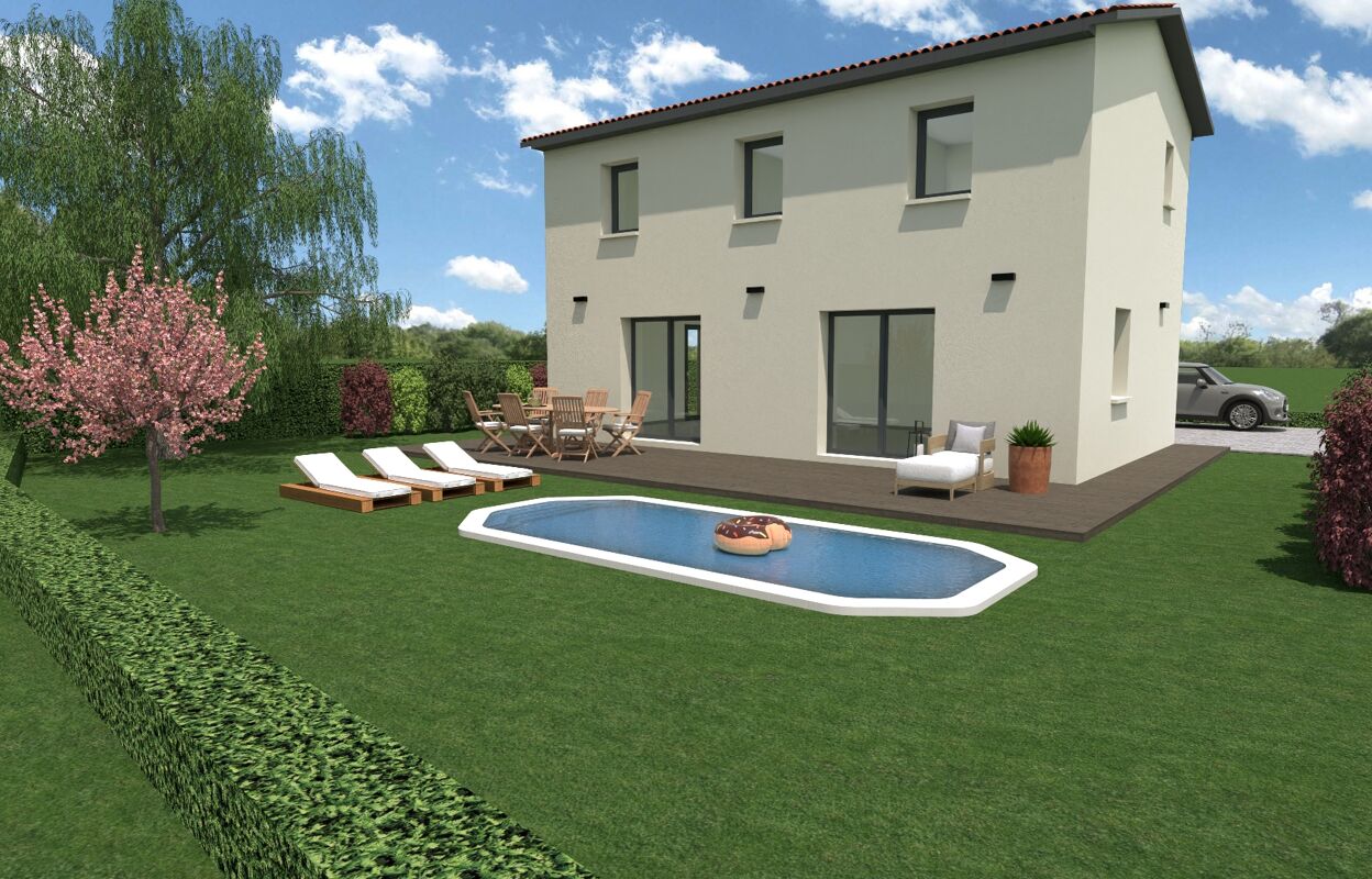Vente maison à construire 4 pièces 90 m² Montmerle-sur-Saône (01090)
