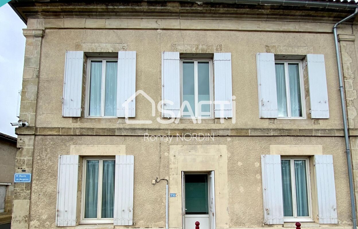 maison 4 pièces 76 m2 à vendre à Lamothe-Montravel (24230)