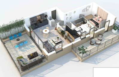 appartement 3 pièces 75 m2 à vendre à Charbonnières-les-Bains (69260)