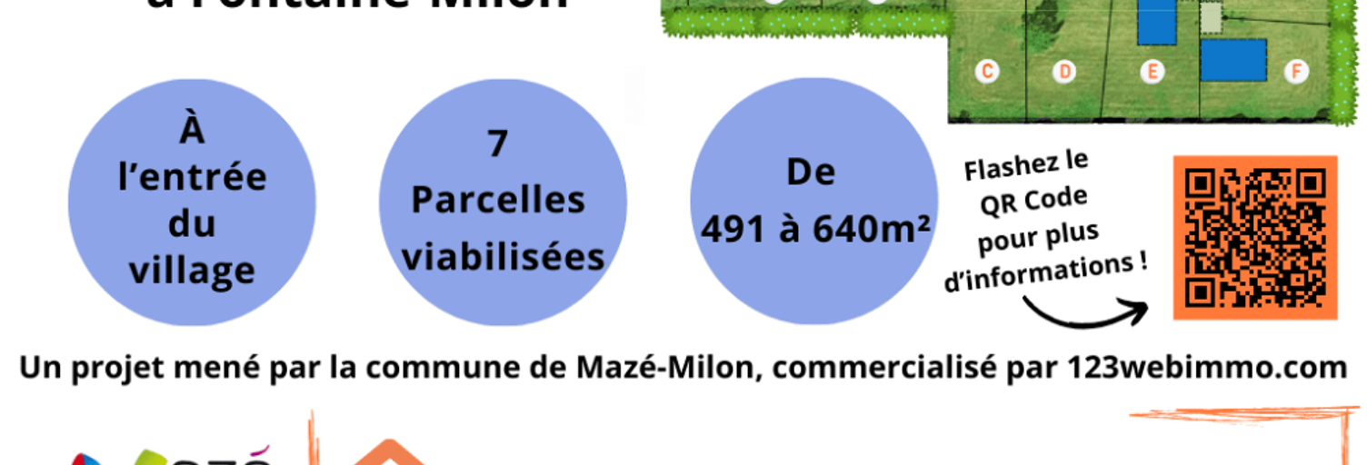 Terrain  641 m² à vendre à Loire-Authion (49630)