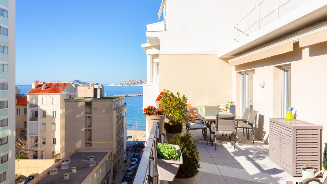 appartement 4 pièces 118 m2 à vendre à Marseille 7 (13007)
