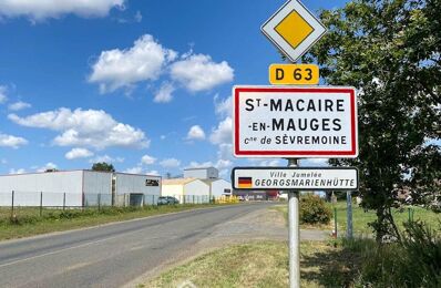 vente terrain 80 000 € à proximité de Saint-Germain-sur-Moine (49230)