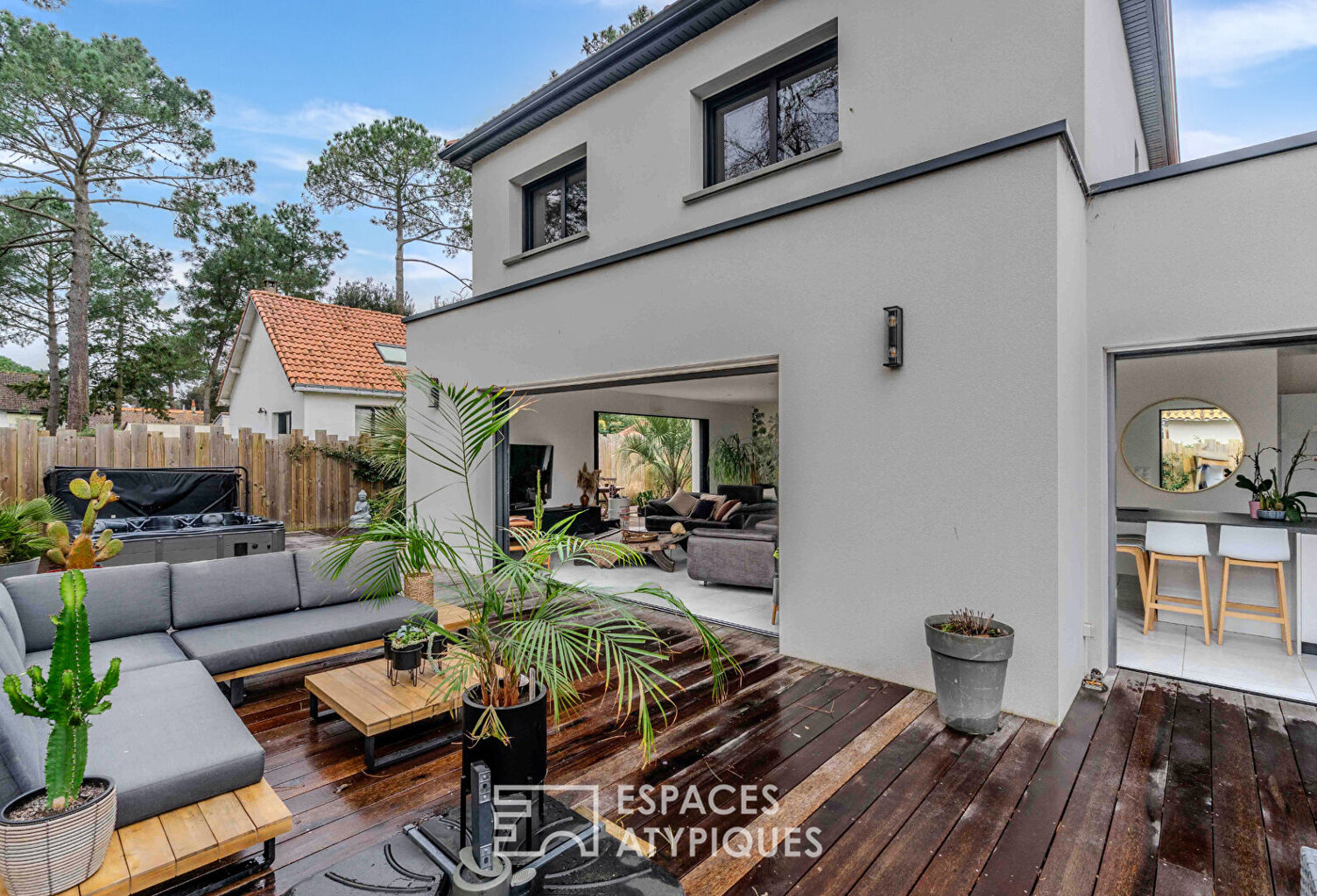 Villa contemporaine avec son SPA en harmonie avec la nature — photo 1