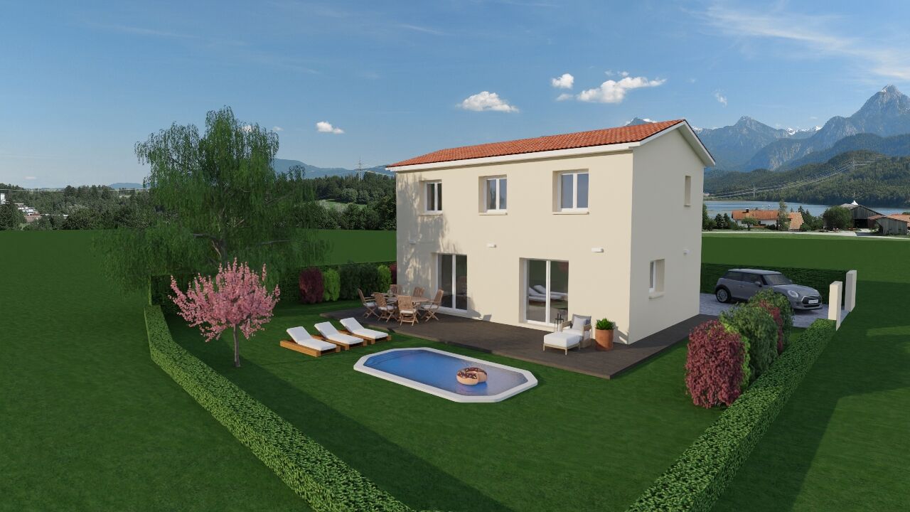maison 90 m2 à construire à Montchal (42360)