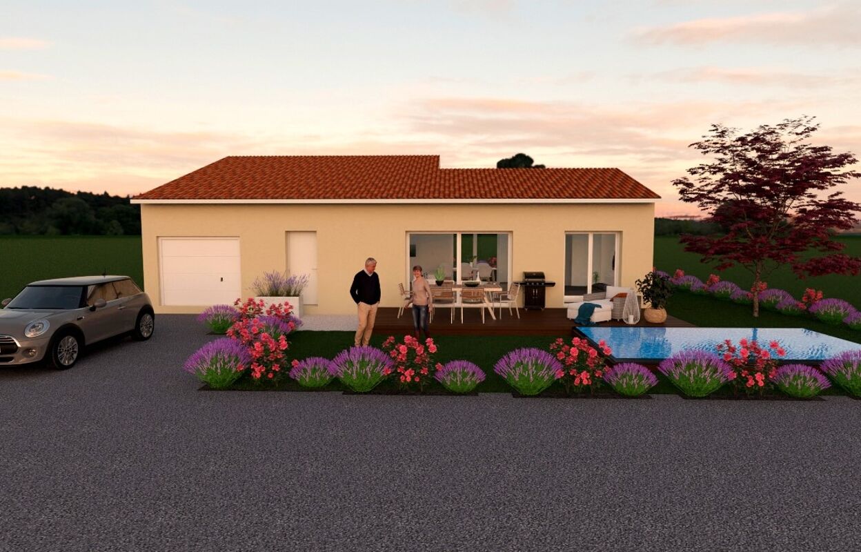 maison 90 m2 à construire à Servian (34290)