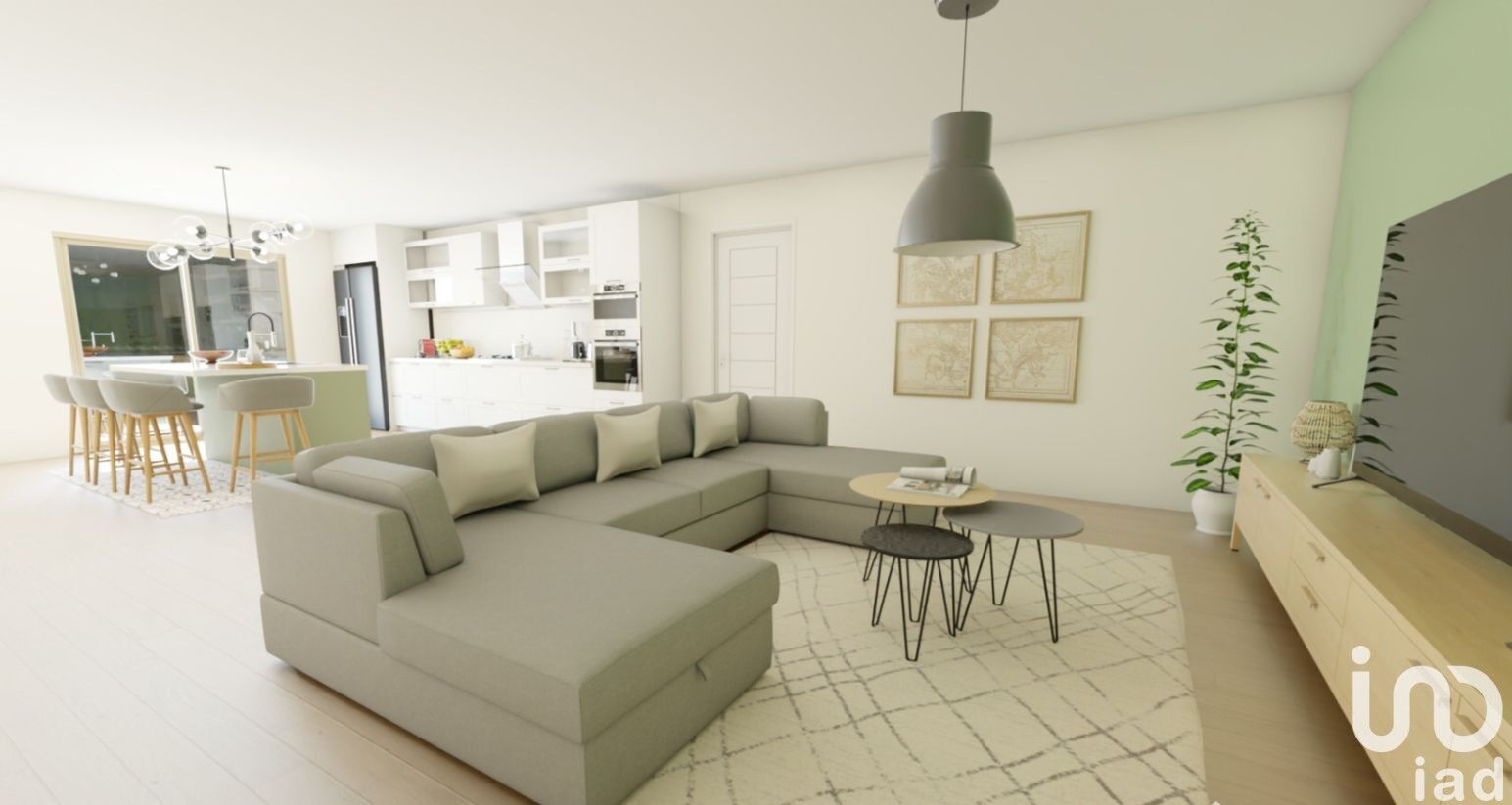 Evron - 90m² - 4p. - 2ch.