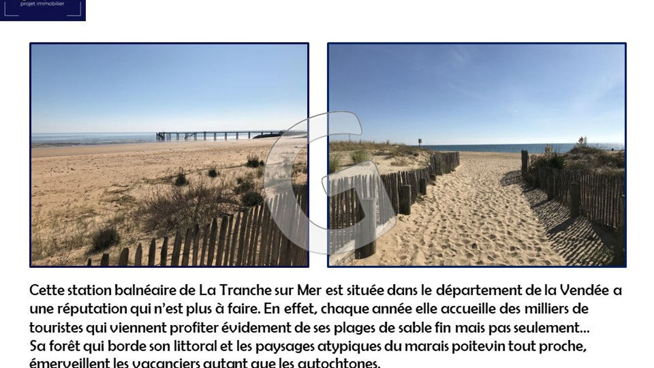 terrain  pièces 380 m2 à vendre à La Tranche-sur-Mer (85360)