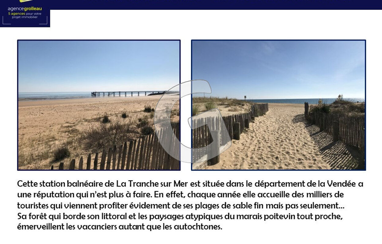 terrain  pièces 380 m2 à vendre à La Tranche-sur-Mer (85360)