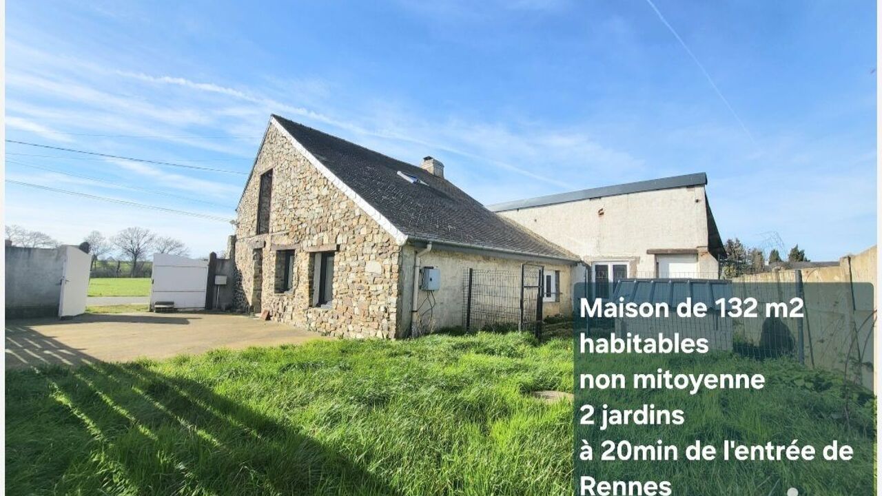 maison 5 pièces 132 m2 à vendre à Aubigné (35250)
